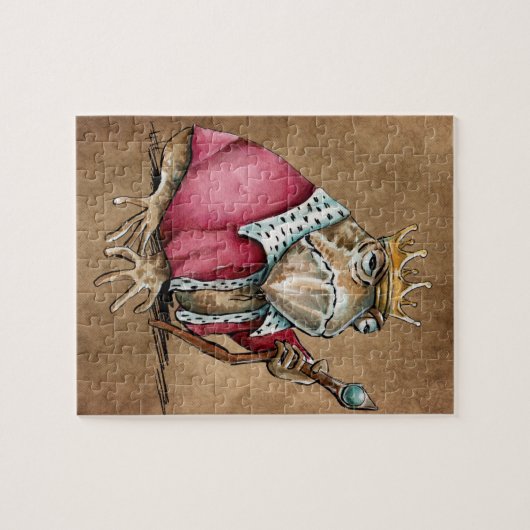 Puzzle Toad King (Horizontal)