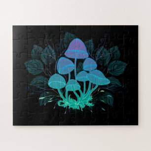 Puzzle Toadstools in Bushes