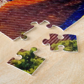 Puzzle Toit du Pavillon Bleu | Cité Interdite (Côté)