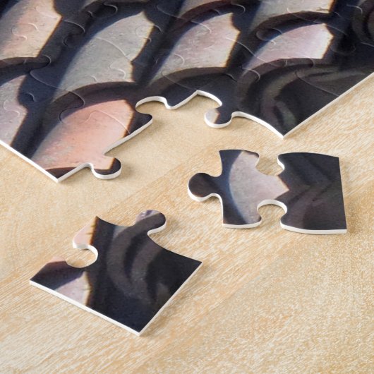 Puzzle - Toit Espagnol en tuiles (Côté)