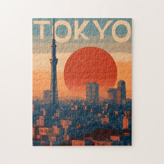 Puzzle Tokyo vintage (Vertical)