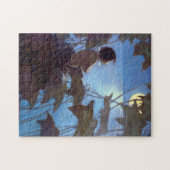 Puzzle Tom regardant la Lune, Jessie Willcox Smith (Horizontal)