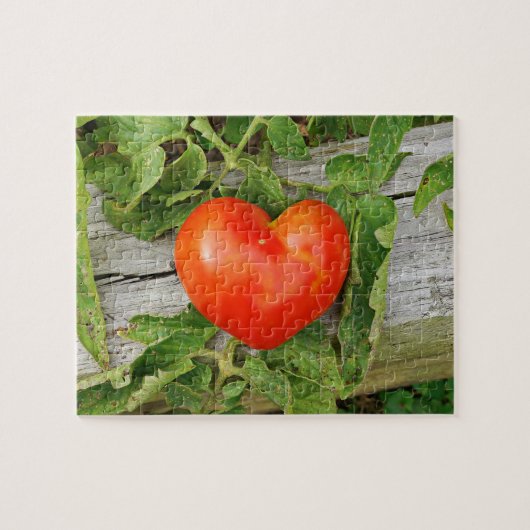 Puzzle Tomate en forme de coeur (Horizontal)