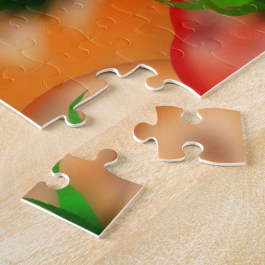 Puzzle Tomates Motif Impossible difficile Défi alimentair (Côté)