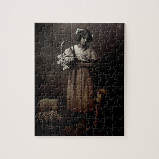 Puzzle Tombé Comme Des Agneaux À L'Abattage (Vertical)