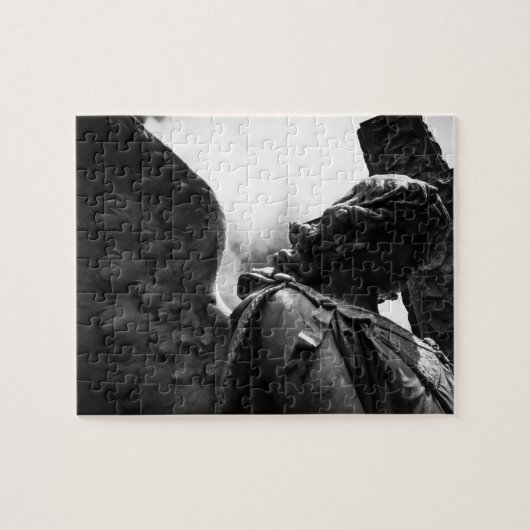 Puzzle Tombé entre l'obscurité et la lumière (Horizontal)