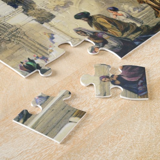 Puzzle Tombe sainte, à Jérusalem (litho de couleur) (Côté)