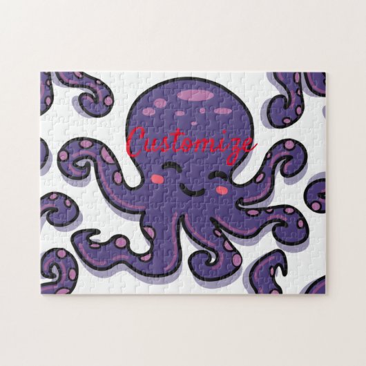 Puzzle Tonnerre-Cove mignonne pourpre (Horizontal)