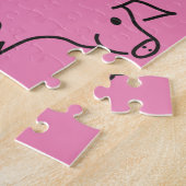 Puzzle Tonnerre d'animal de porc (Côté)