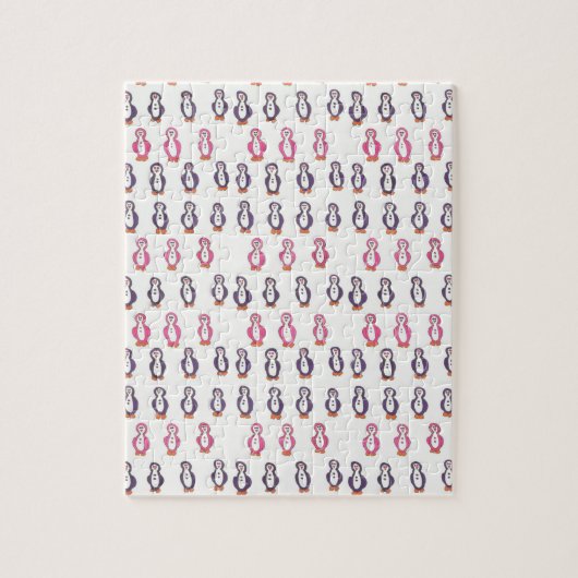 Puzzle Tonnes de casse-tête de pingouins (Vertical)