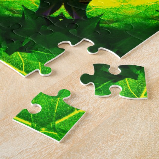 Puzzle Tons verts | Mandala Art (Côté)