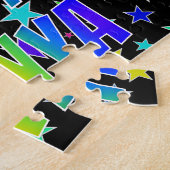 Puzzle "TONYA" Prénom, Amusant "HEUREUX ANNIVERSAIRE" (Côté)