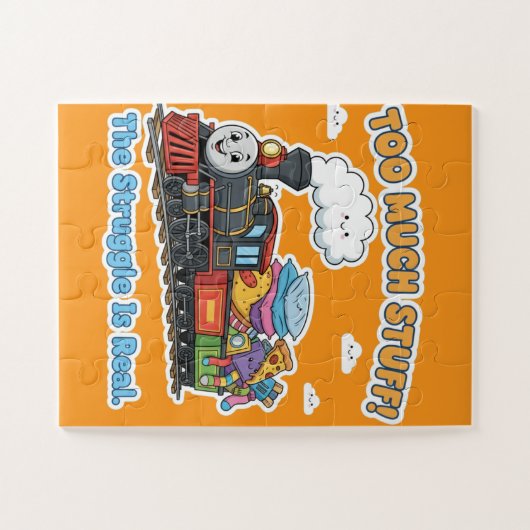 Puzzle Too Much Stuff! The Struggle Is Real - Overloaded  (Horizontal)