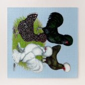 Puzzle Top Hat Chicken (Horizontal)