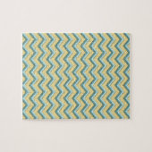 Puzzle Topaz Parties scintillant Chevron Motif (Horizontal)