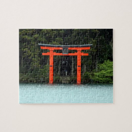 Puzzle torii rouge hakone (Horizontal)