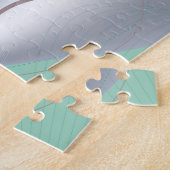 Puzzle Tornade Abstraite à la menthe de chocolat (Côté)