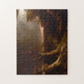 Puzzle Tornade dans une forêt américaine par Thomas Cole (Vertical)