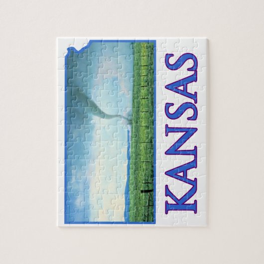 Puzzle Tornade du Kansas (Vertical)