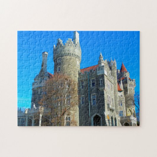 Puzzle Toronto Canada Casa Loma. (Horizontal)