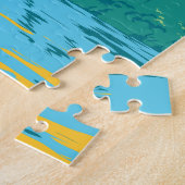 Puzzle Toronto Canada Travel Art Vintage (Côté)