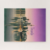 Puzzle Toronto Capital Ontario Canada City Skyline (Horizontal)