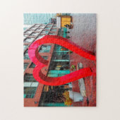 Puzzle Toronto Heart Distillery District. (Vertical)