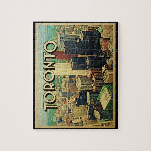 Puzzle Toronto Skyline (Vertical)