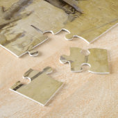 Puzzle Torréfaction du boeuf de Noël dans un camp de (Côté)