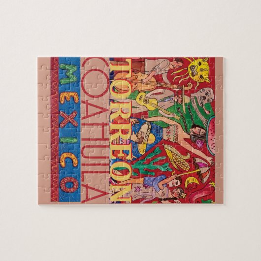 Puzzle TORREON Mexique (Horizontal)