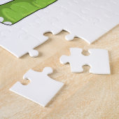 Puzzle Tortue à Fitness avec pneus Fitness (Côté)