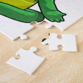 Puzzle Tortue à la méditation de Yoga (Côté)