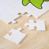 Puzzle Tortue à la plongée avec tuba (Côté)