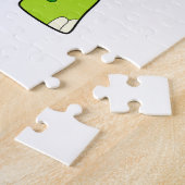 Puzzle Tortue à l'effort entraînement et cloches (Côté)