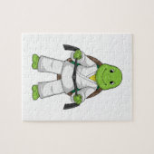 Puzzle Tortue aux arts martiaux avec ceinture noire (Horizontal)