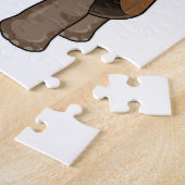 Puzzle Tortue aux couleurs arc-en-ciel (Côté)