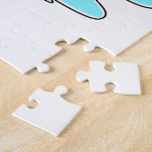 Puzzle Tortue avec boisson dans l'eau (Côté)