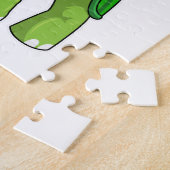 Puzzle Tortue avec fleur de marguerite (Côté)