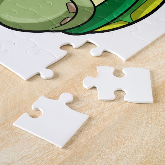 Puzzle Tortue avec Shell & Café à aller (Côté)