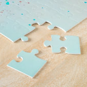 Puzzle Tortue de la natation colorée (Côté)