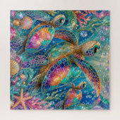 Puzzle Tortue de Mer (Horizontal)