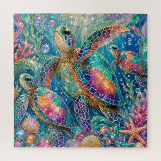 Puzzle Tortue de Mer (Vertical)