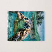 Puzzle Tortue de mer (Horizontal)