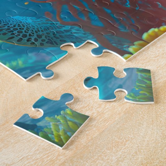 Puzzle Tortue de mer (Côté)