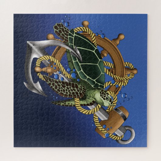 Puzzle  Tortue de mer (Horizontal)