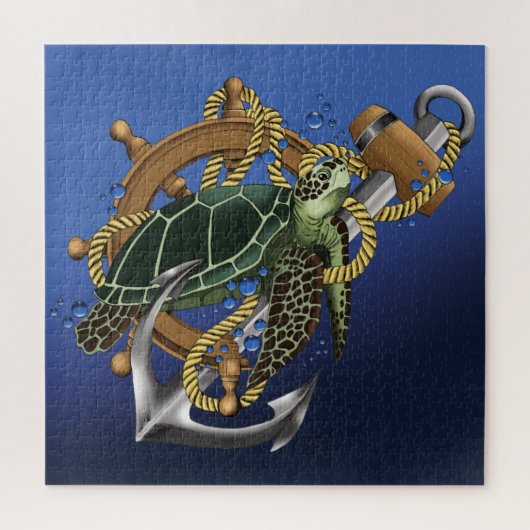 Puzzle  Tortue de mer (Vertical)