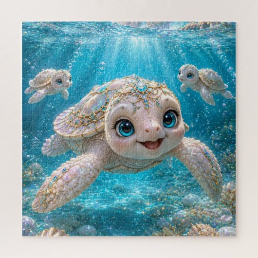 Puzzle Tortue de mer de Zander (Vertical)