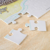 Puzzle Tortue de mer et bébés (Côté)