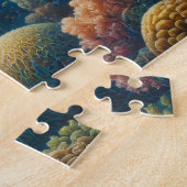Puzzle Tortue de mer et corail (Côté)