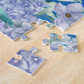 Puzzle Tortue de mer florale (Côté)